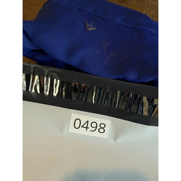 Worthington Women's Blue Sleeveless Studded Draped Blouse Top XL‎ - Picture 10 of 10